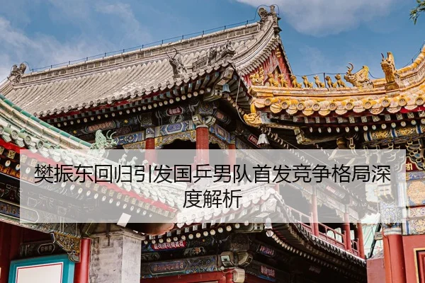 樊振东回归引发国乒男队首发竞争格局深度解析